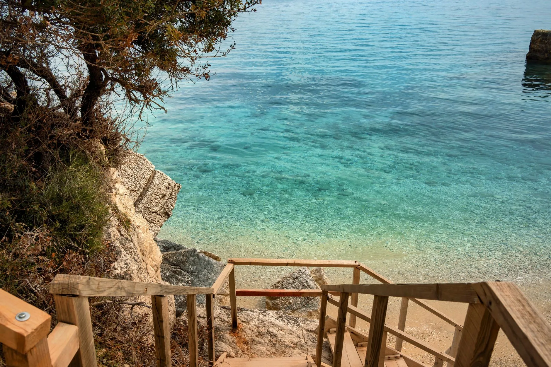 Plages accessibles en bateau : Paxos et Antipaxos
